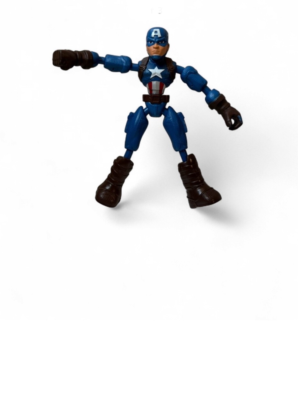 Marvel captain  America Hero Action Figure with blue suit